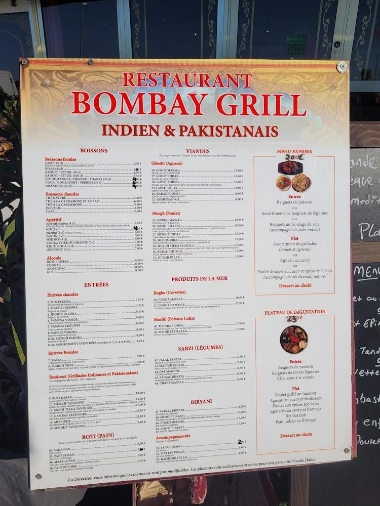 Bombay Grill - Menu Image 2